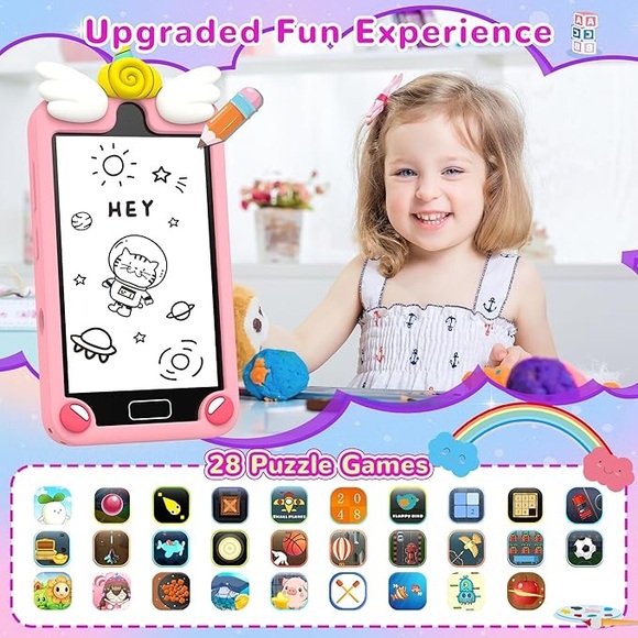 Kids Smart Phone for Girls – Fun, Learning & Entertainment in One - Picture 6 of 6